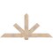 Ekena Millwork Kennewick Smooth Timber Gable Bracket, Douglas Fir, 72"W x 33"H x 3 1/2"D x 5 1/2"F, 11/12 Pitch GBW072X33X0406KEN00SDF - alternate 1